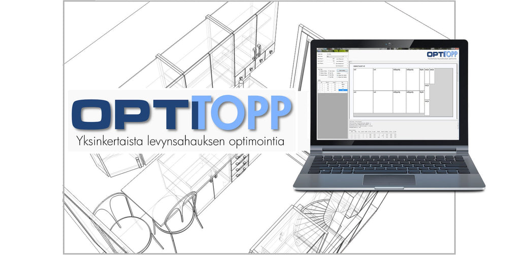 OPTITOPP - Yksinkertaista levynsahauksen optimointia