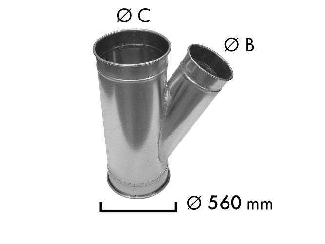 Haarat 560mm liitäntä
